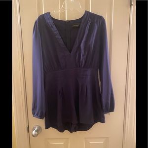 Navy romper by Akira Chicago, black label size L